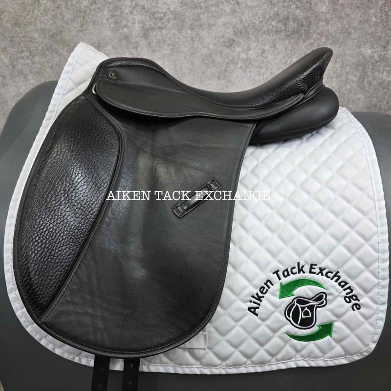 **SOLD** Dover Saddlery Pro-Ride Dressage Saddle, 17 Seat, Medium Tree, Wool Flocked Panels