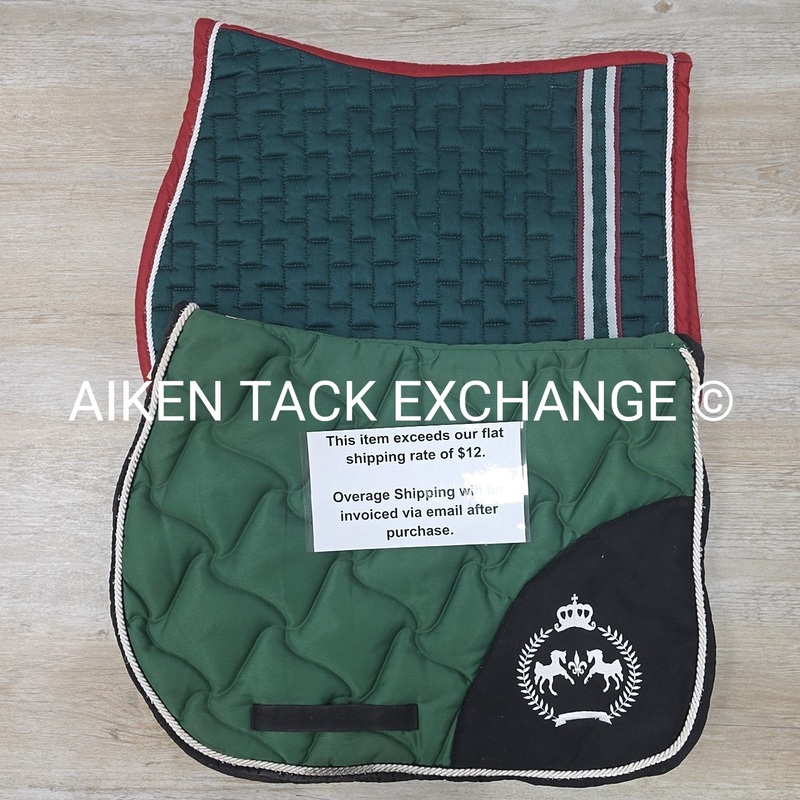 BARGAIN BUNDLE: 2 Equine Couture All Purpose Saddle Pads