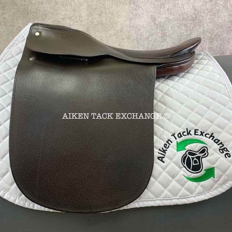 **SOLD**Lane Fox Cutback Saddle Seat Show Saddle, 19 Seat, Made in England