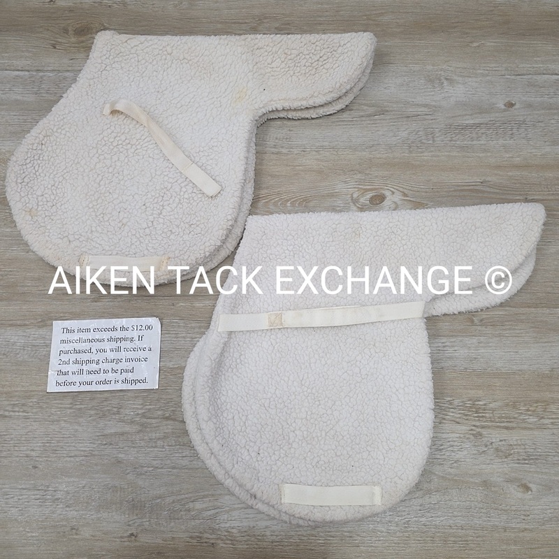 BARGAIN BUNDLE: 2 Jack’s Fleece Contour Saddle Pads