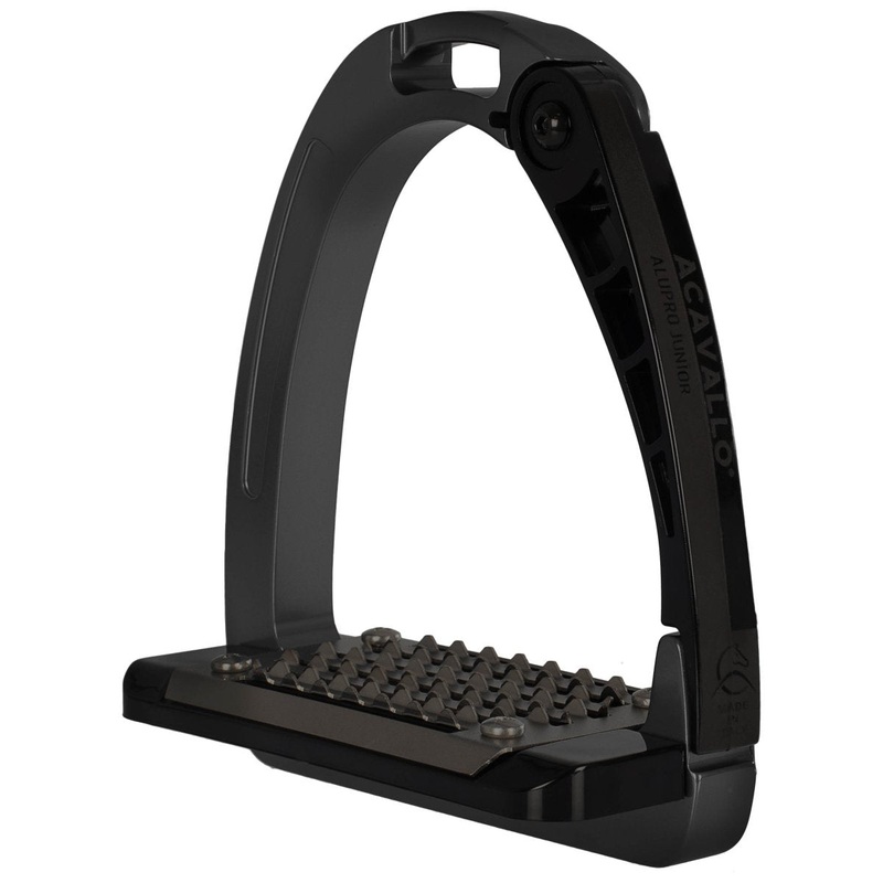 Acavallo Alupro Stirrup Junior Charcoal
